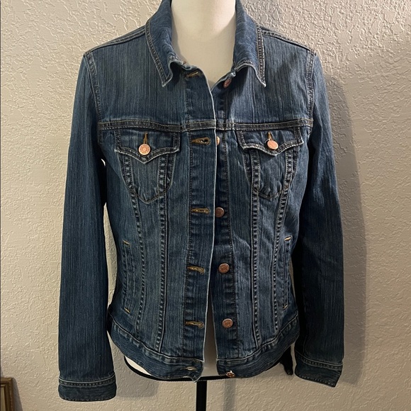 Old Navy Jackets & Blazers - Old Navy Blue Jean Jacket Vintage style darker denim